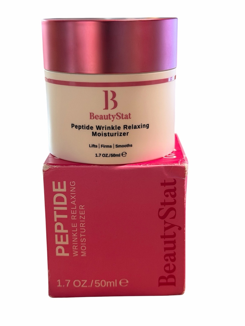 BeautyStat Peptide Wrinkle Relaxing Moisturizer - Open Box